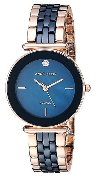 Наручные часы ANNE KLEIN Наручные женские часы Anne Klein, мультиколор, синий