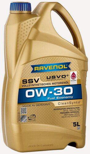 Изображение товара Моторное масло RAVENOL SSV Fuel Economy SAE 0W-30 ( 5л) new