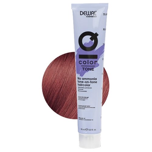 Dewal Cosmetics Краситель полуперманентный IQ COLOR TONE, 6.60 Dark red blonde, 90 мл