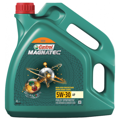 фото Моторное масло castrol magnatec 5w-30 ap dualock 4 л