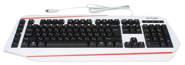 Клавиатура Delux K9500 White USB