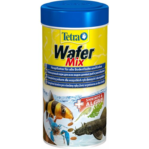 TETRA WAFER MIX корм чипсы для донных рыб и ракообразных (3,6 л х 2 шт)