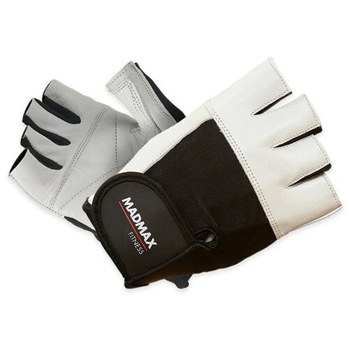 Fitness Workout Gloves MFG-444 (White/Black) (XL)