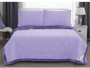 Фото Комплект с одеялом 1,5-спальный Sofi de Marko Тоскана (лиловая) 160х220