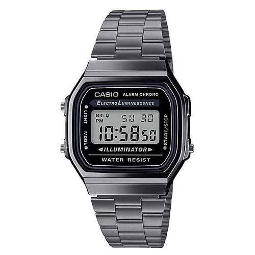 наручные часы casio vintage золотой Наручные часы CASIO Vintage 76934, серый, черный