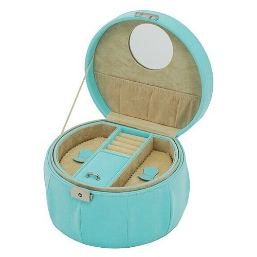 Jardin D’Ete P6083C Шкатулка для украшений jardin d-ete, цвет бирюзовый, 20 х 18 х 12,3 см
