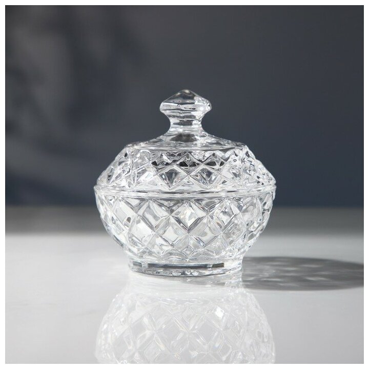 Сахарница Bohemia 10 см Crystal bohemia as - фото №3