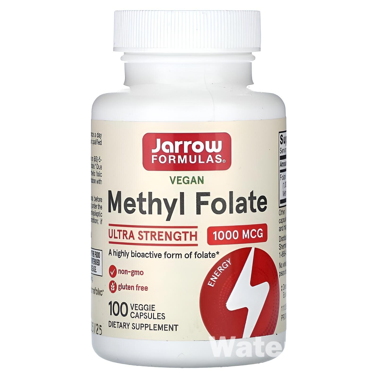 Jarrow Formulas, метилфолат, 1000 мкг, 100 растительных капсул