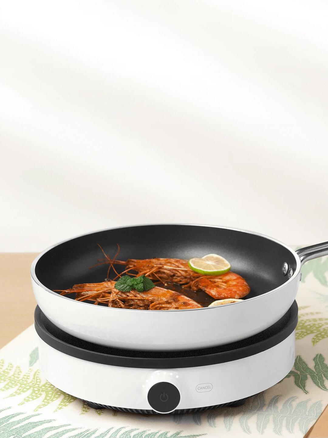 Индукционная плита Xiaomi Mi Induction Cooker Lite Global, 9 уровней нагрева белый