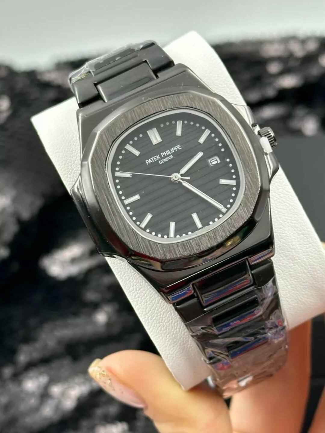 Наручные часы Patek Philippe Classic, черный/черный