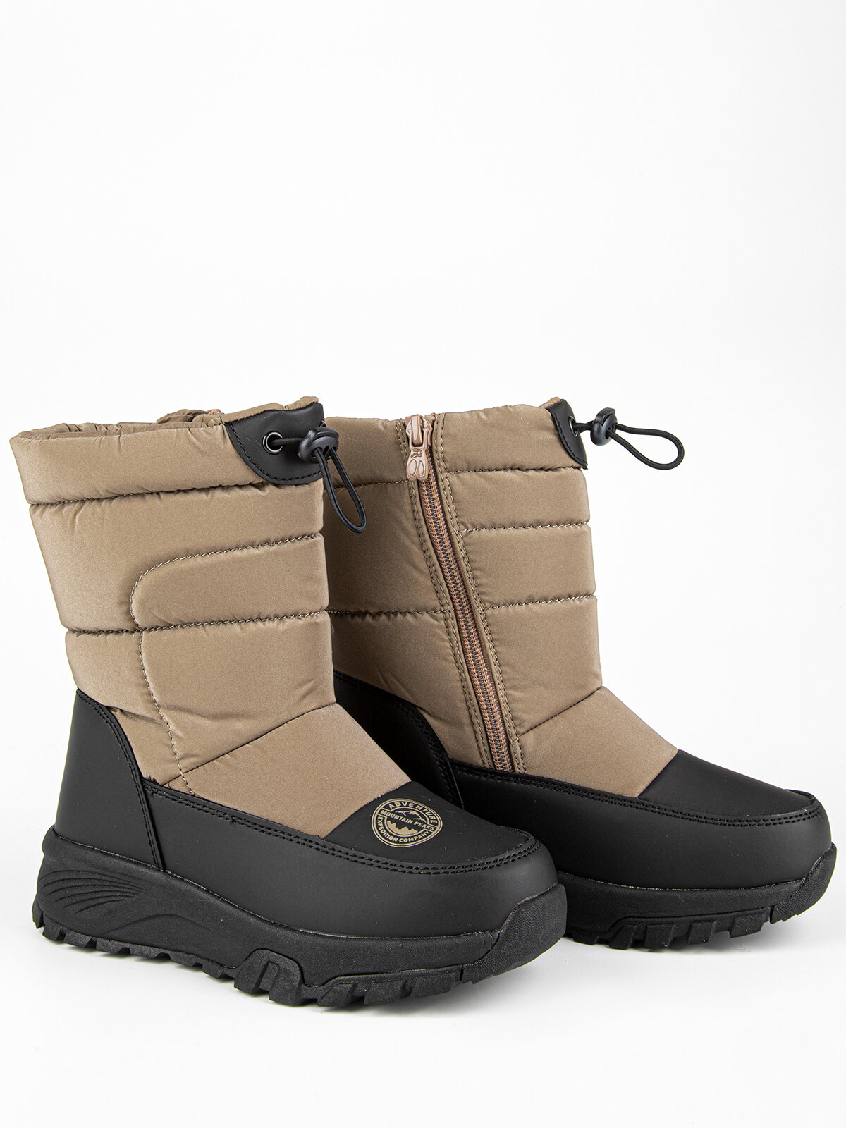 Дутики Kapika, размер 32, коричневый — фото 1