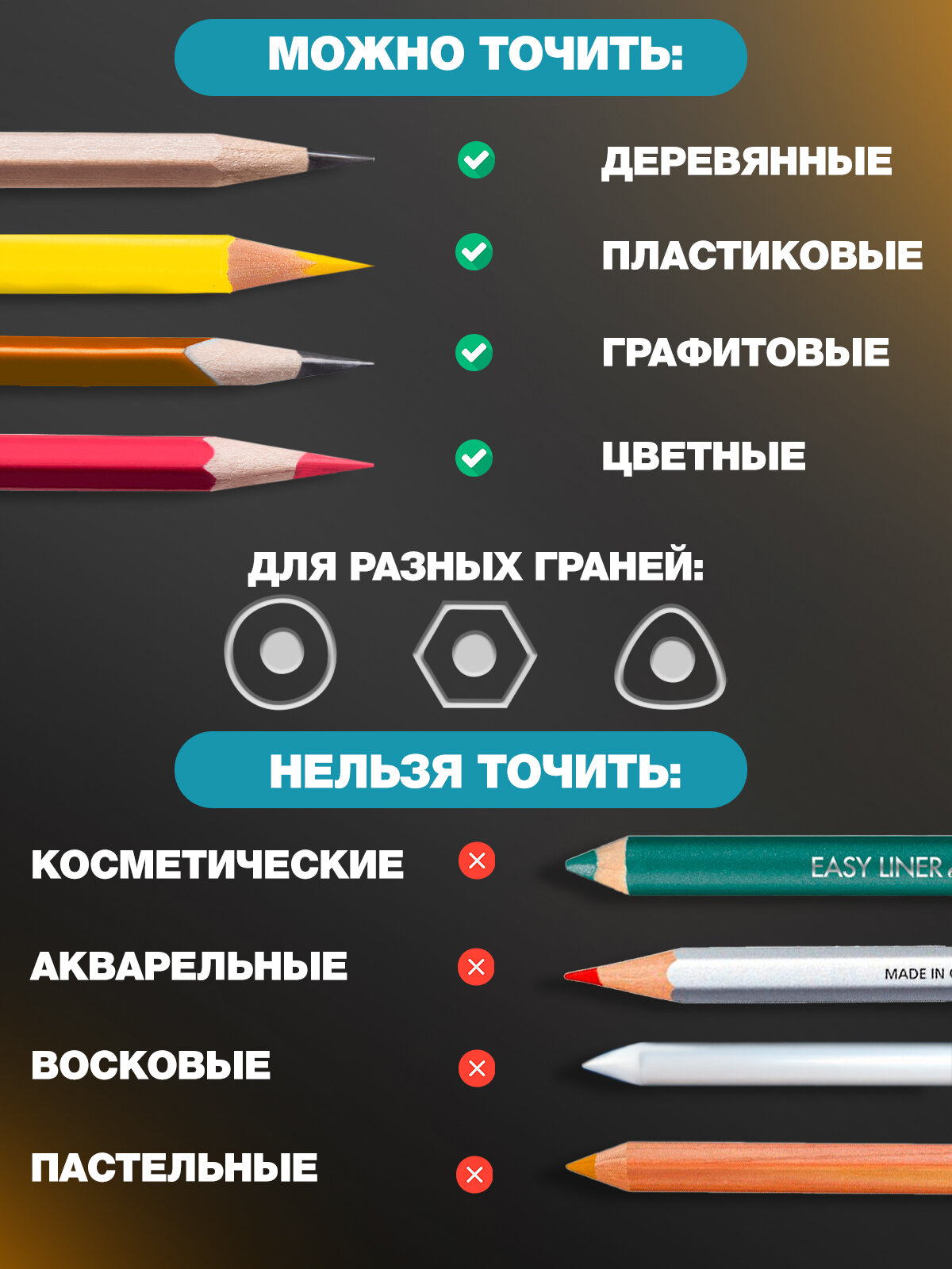 Точилка для карандашей электрическая WiMi 1034, с контейнером, питание от 2 батареек AA — фото 1