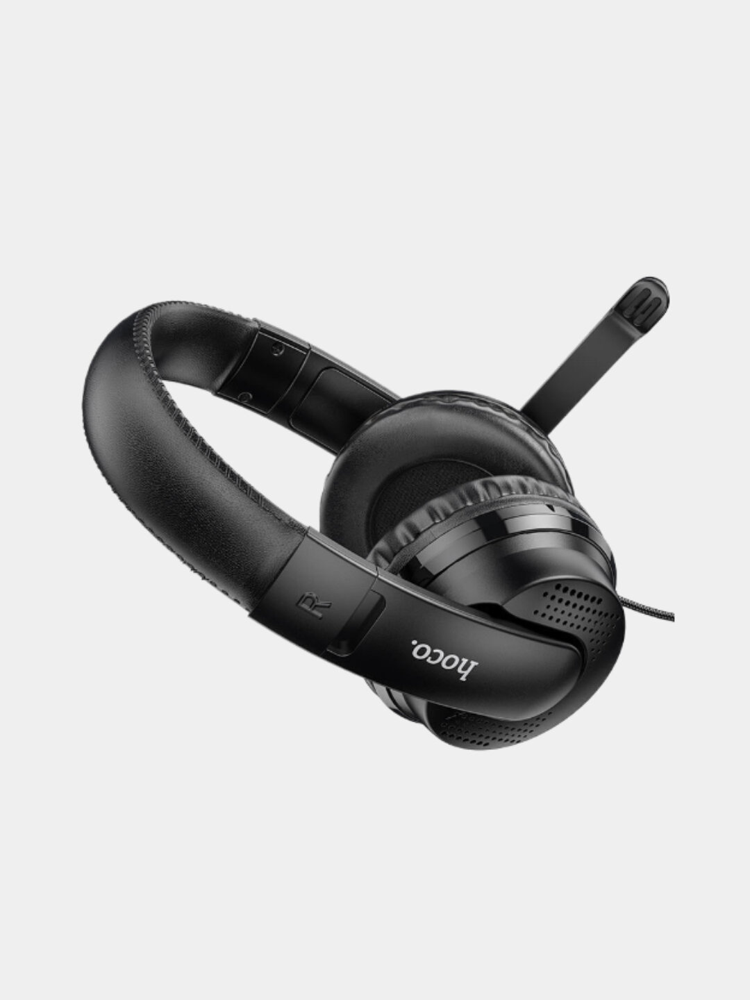 Игровая проводная гарнитура Hoco W103, с микрофоном, , мягкие амбушюры