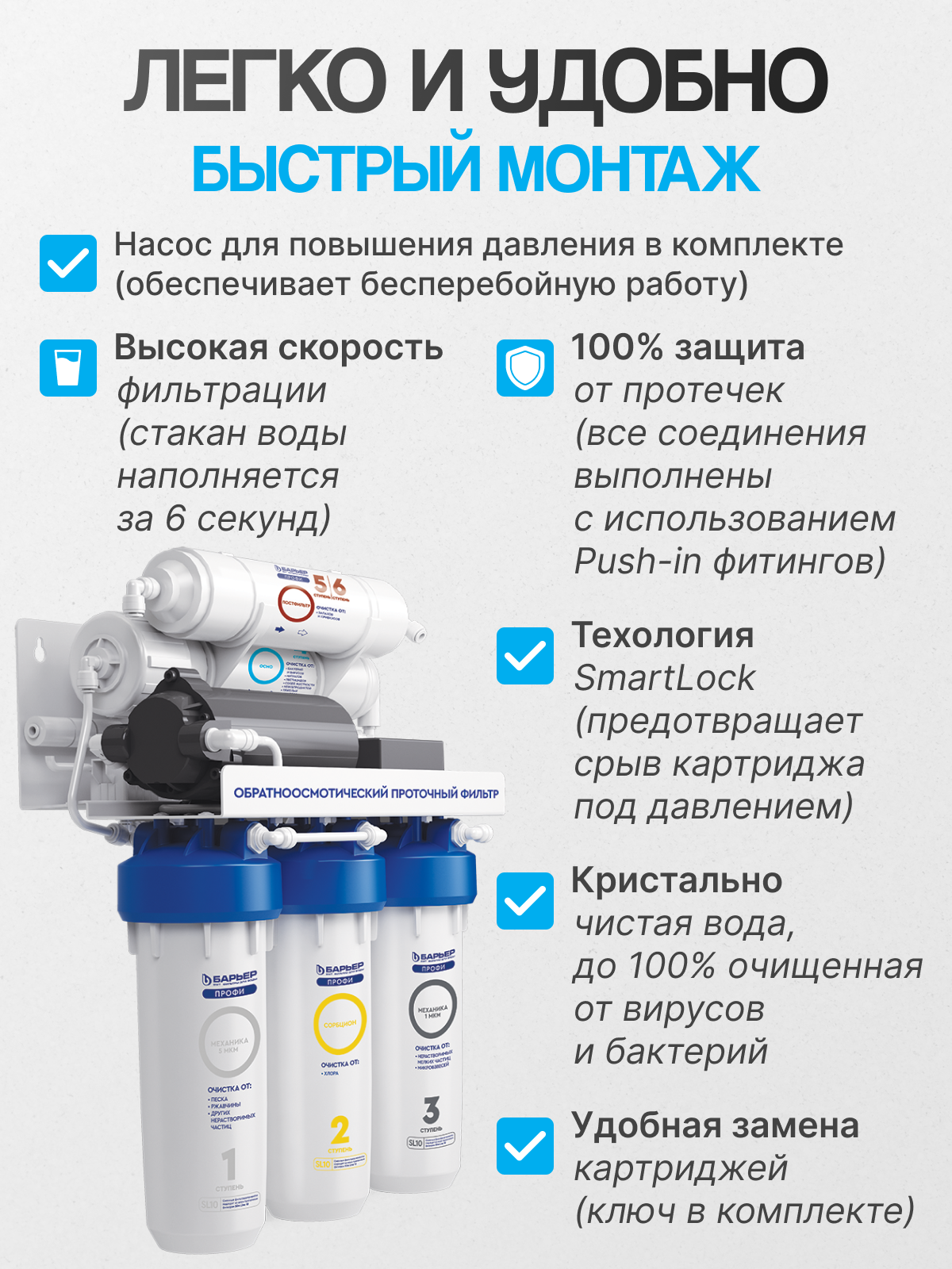 Барьер Фильтр профи Осмо 100 Boost — фото 1