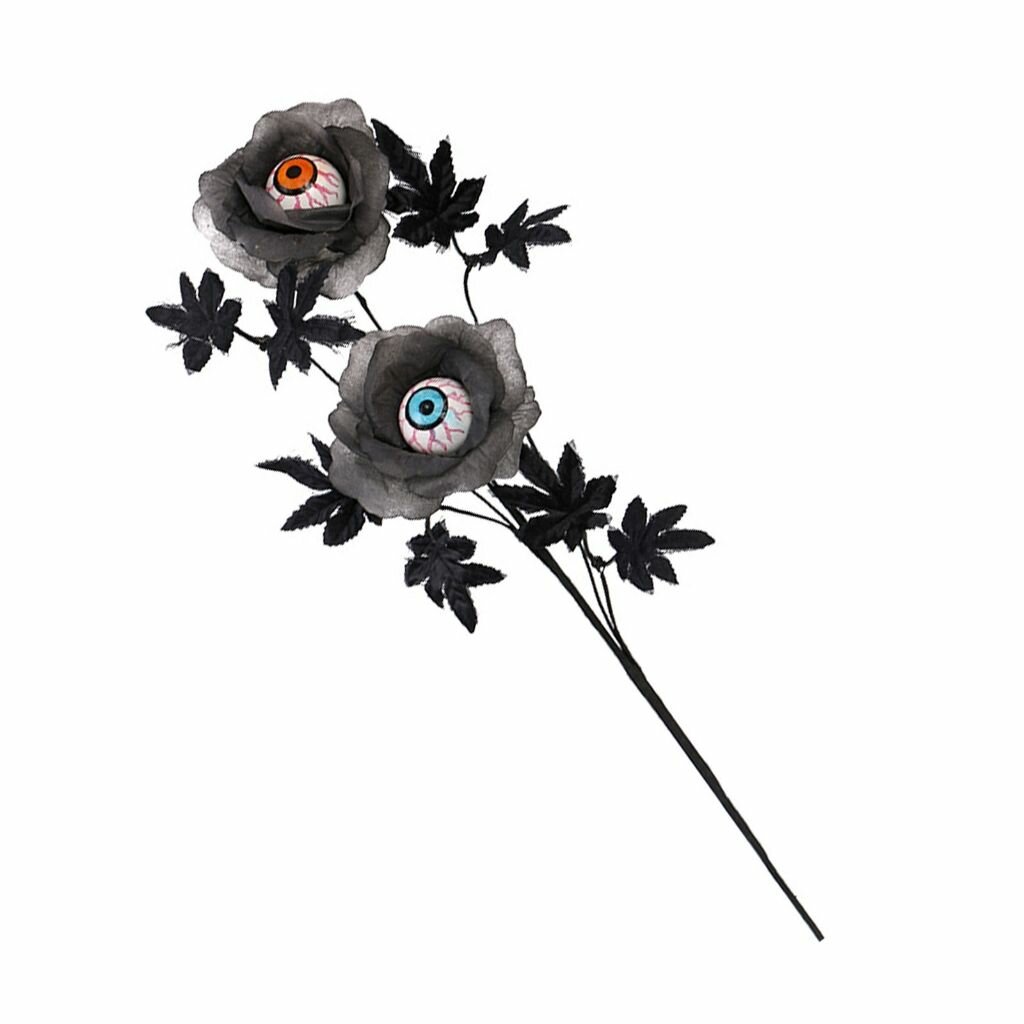 Букеты на Хэллоуин с искусственным стеблем цветка и реалистичными глазками для декора