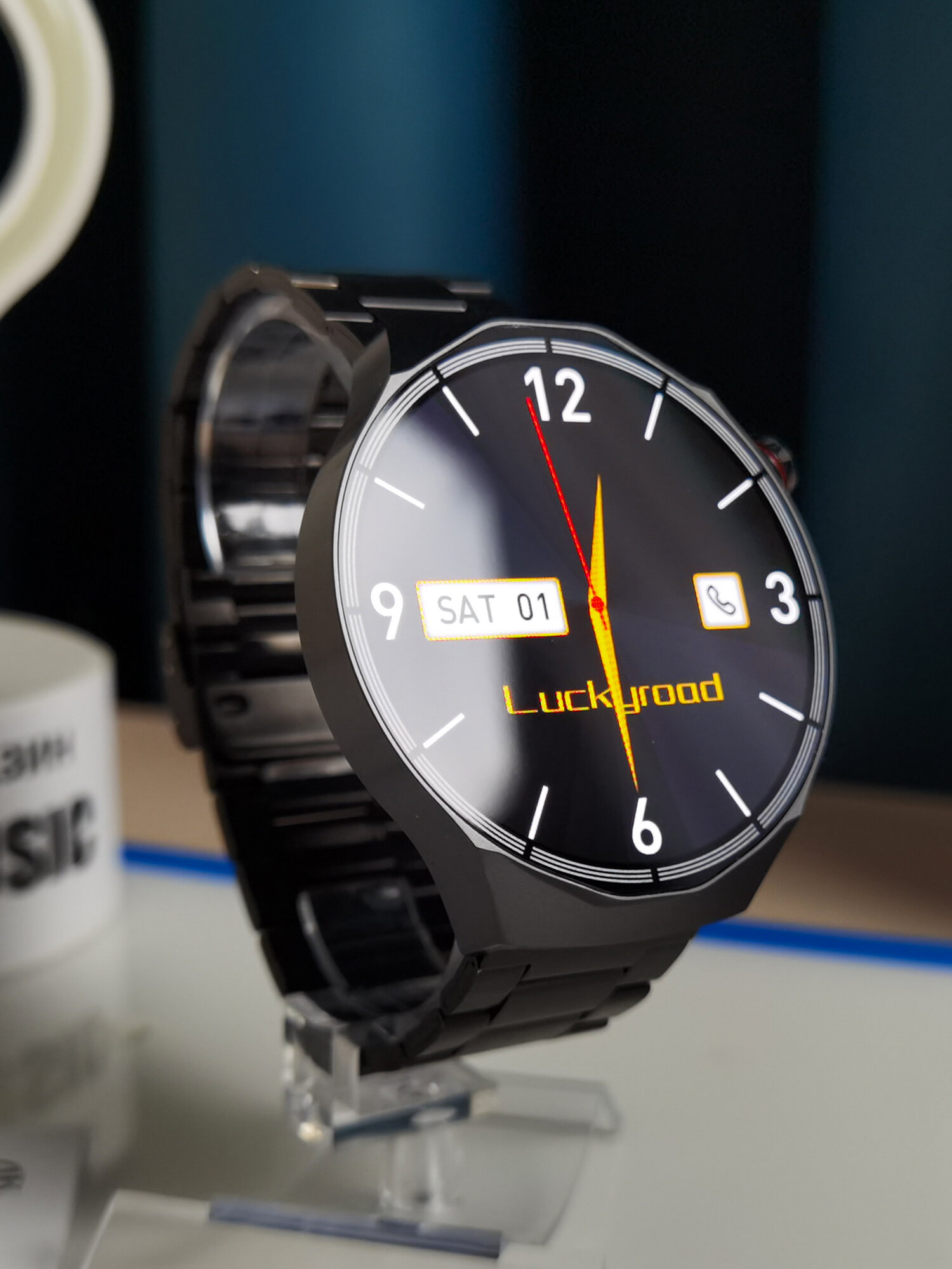 Смарт часы, Smart watch / Мужские, Женские / Умные часы, Круглые, с AMOLED экраном + 2 ремешка в подарок