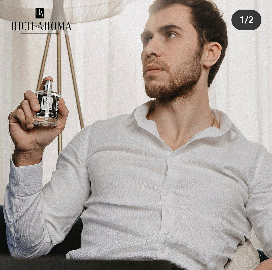 Парфюмерная вода Rich Aroma M200 для мужчин по мотивам CHRlSTlAN DlOR FAHRENHEIT 32, 50 мл