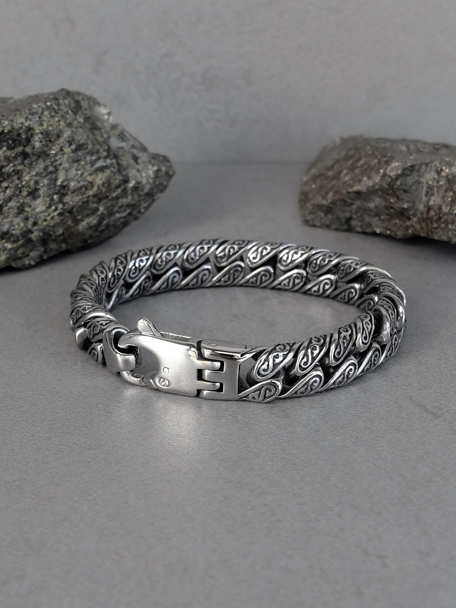 Браслет-цепочка, фианит