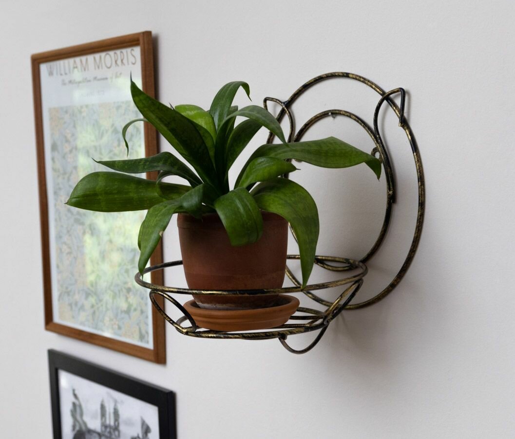 Подставка настенная для растений на 1 горшок № М253