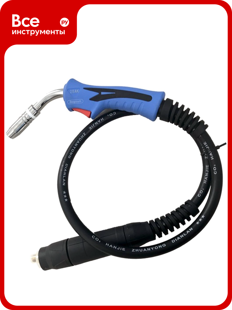 Горелка MIG/MAG MB-25AK Classic (4 метра 230 ампер евро разъем) энаргит MB-25AK-4-20-classic