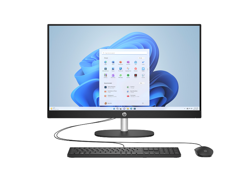 Моноблок, HP 27, Intel Core i7-1355U/ DDR4 8 ГБ/ SSD 512 ГБ, 27' FHD IPS