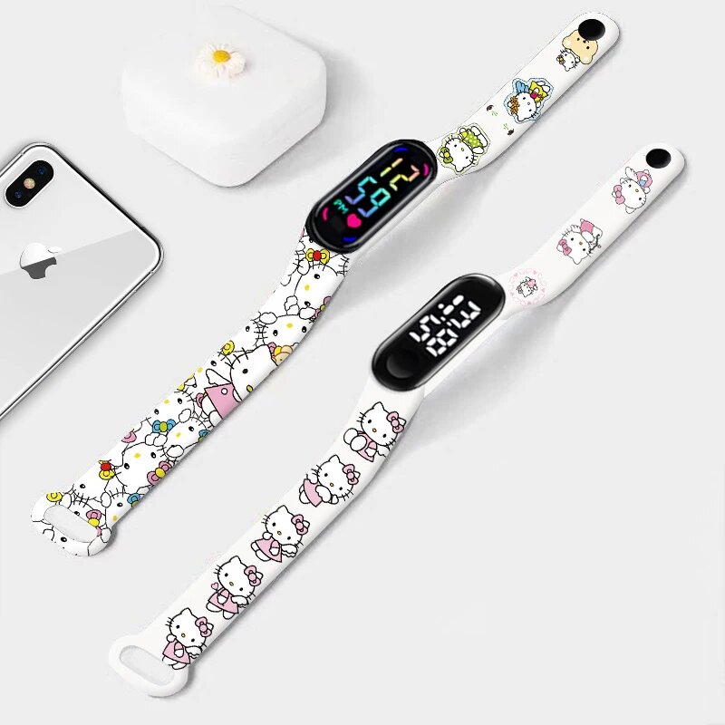 Изображение Ремешок Sanrio Hello Kitty для Xiaomi Mi Band 4 3 5 6