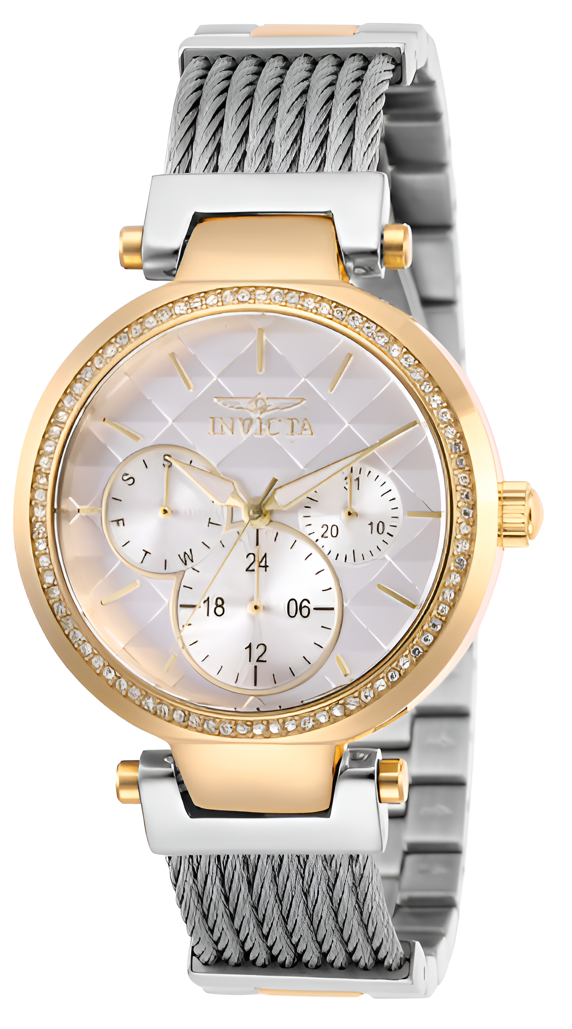 Наручные часы INVICTA Angel  серебристый золотистый