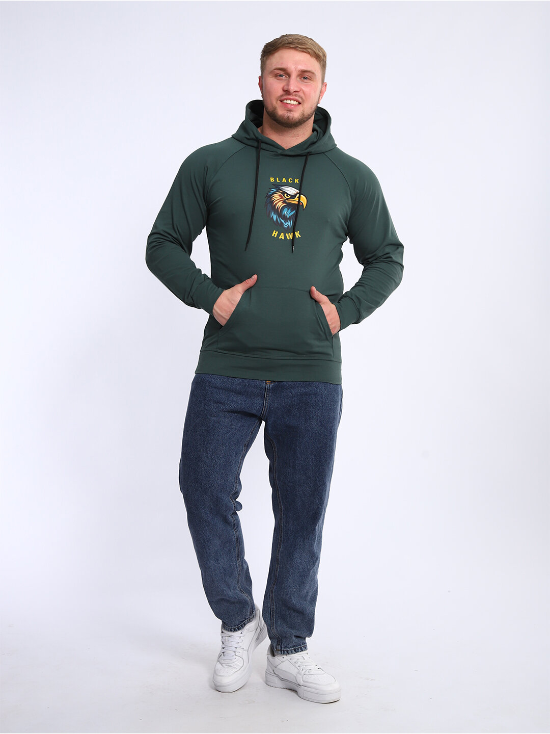 Худи размер S, , зeленый — фото 1