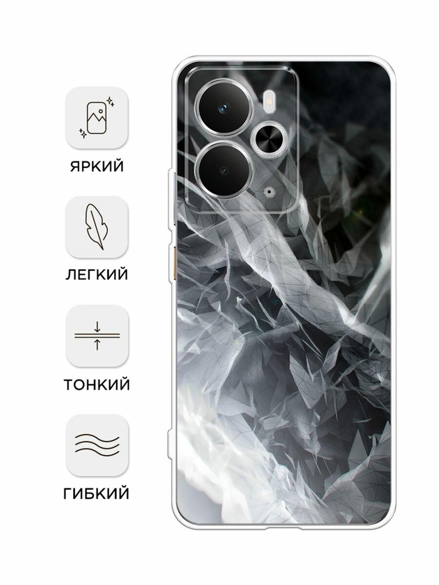 Чехол на Realme 14 5G / Реалми 14 5G с принтом "Абстракция 9" — фото 1