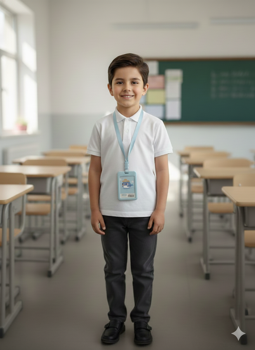 Детские бейджики размером 11 на 7 см для школы и праздников. — фото 1