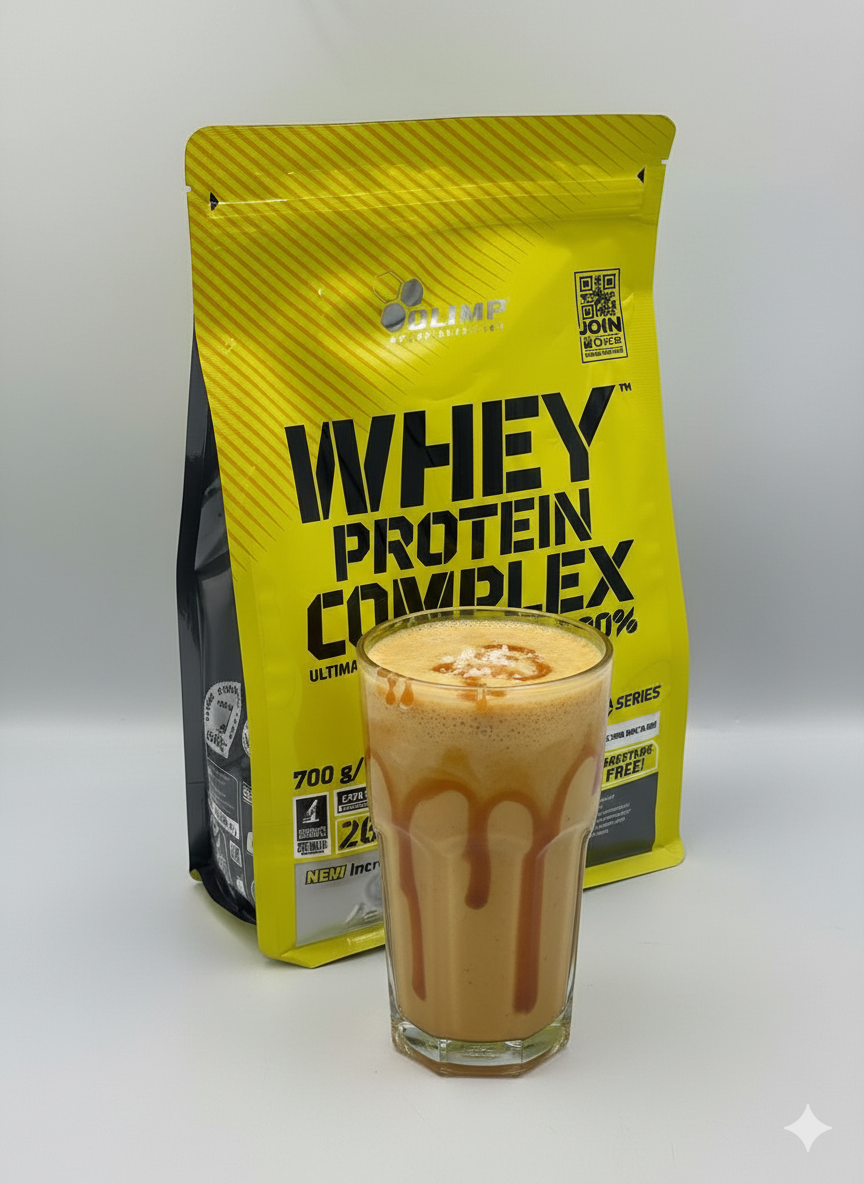Olimp Whey Protein complex вкус Salted Caramel 700g проеин сыворотка