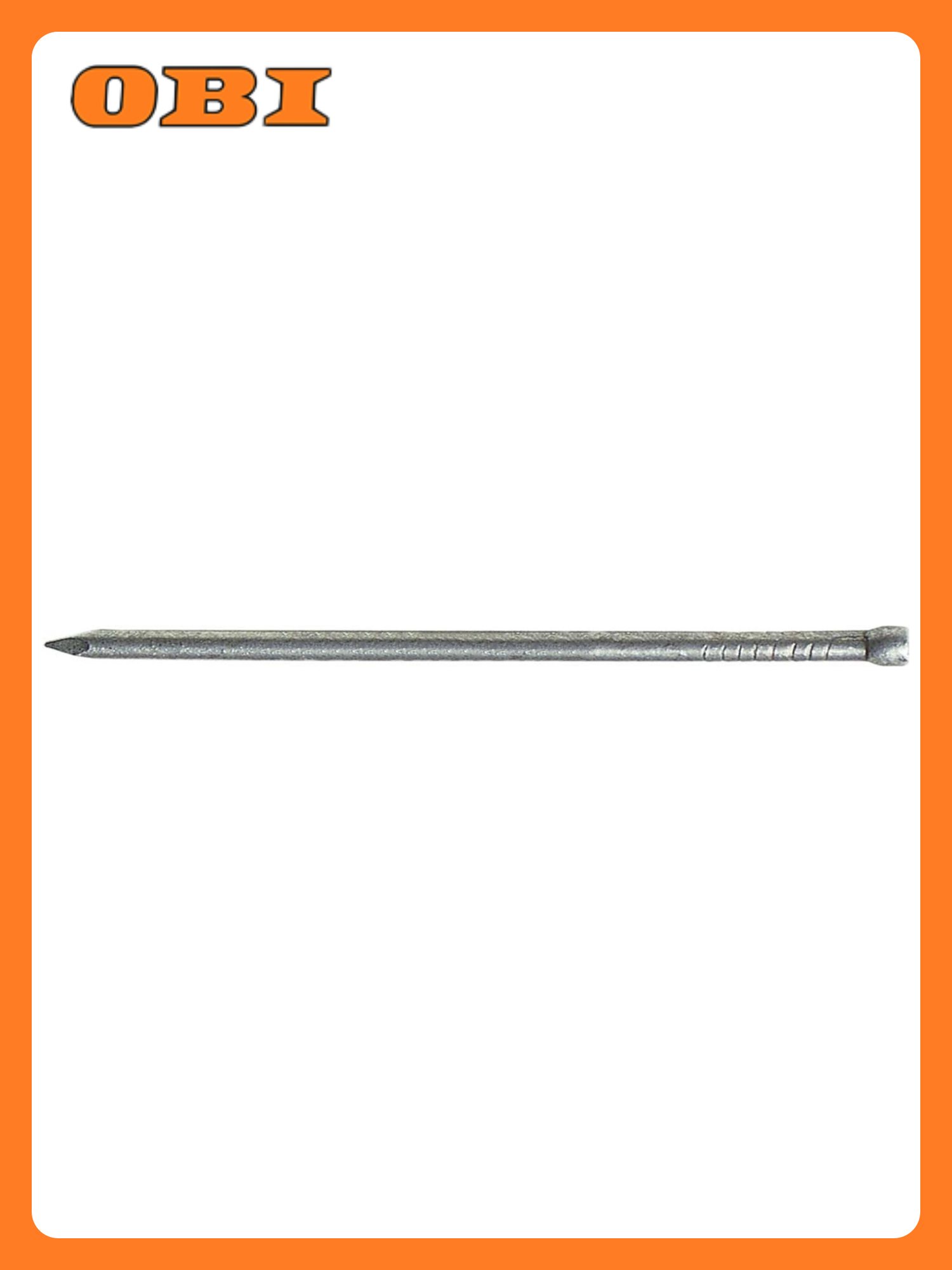 Гвозди финишные Tech-KREP Стройбат оцинкованные 28x65 мм 510 г