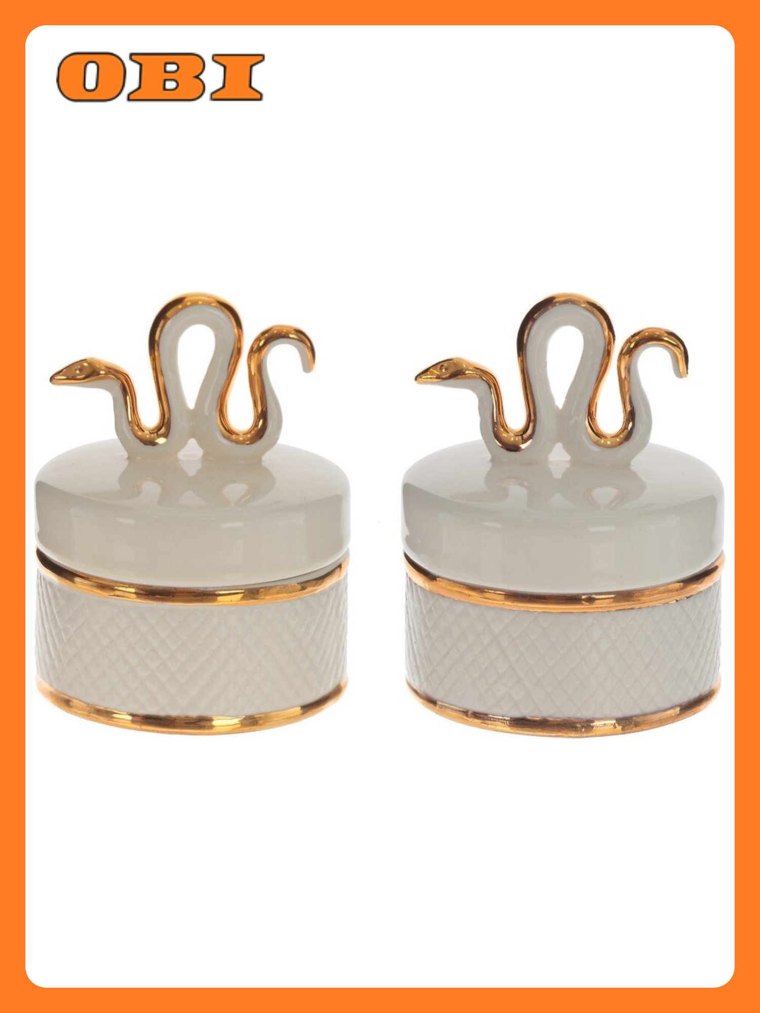 Шкатулка "Змея", L6 W6 H7,5 см, 2в.