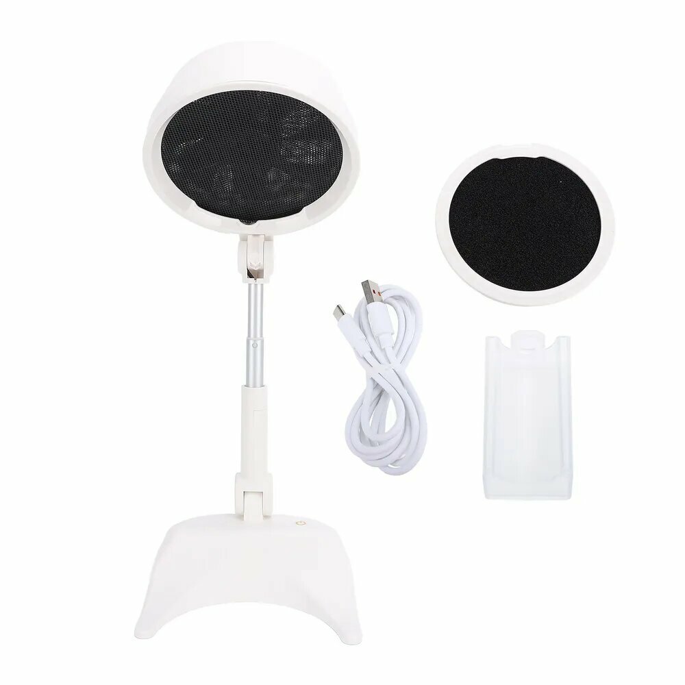 Портативная складная вытяжка с мощным всасыванием, многофункциональный настольный кухонный вытяжной вентилятор для эффективного удаления дыма и запахов