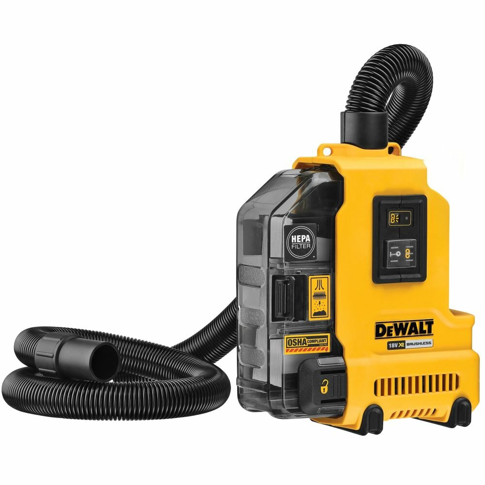 Аккумуляторный строительный пылесос DEWALT DWH161N-XJ
