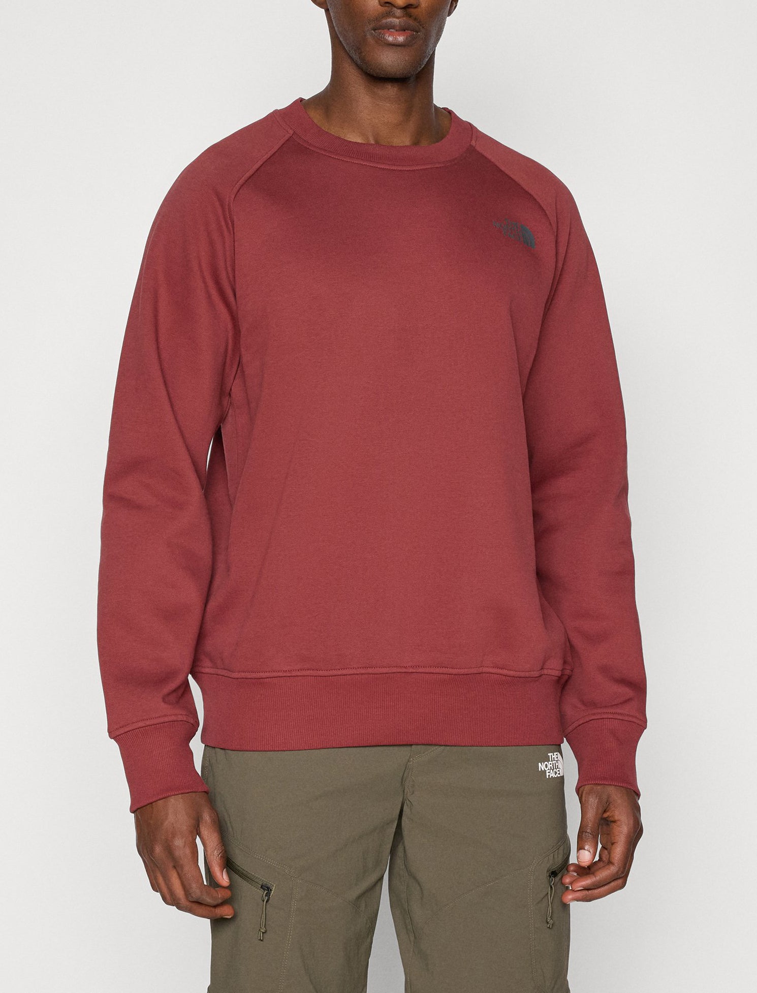 Свитшот The North Face, размер L, , бордовый