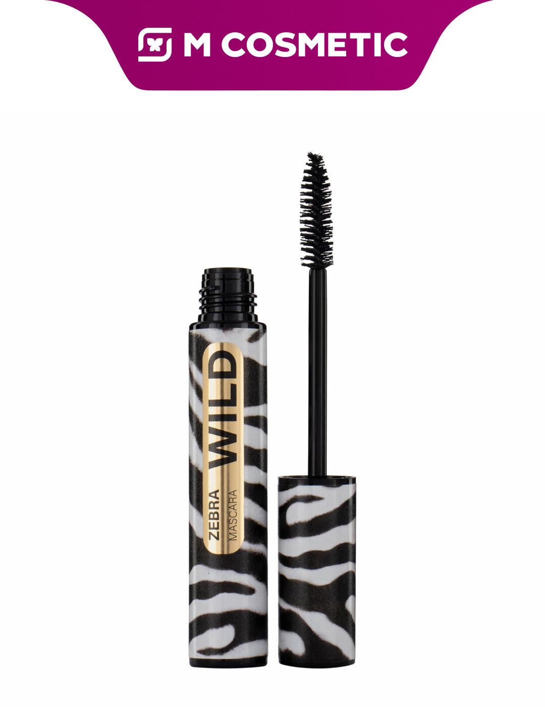 STELLARY Тушь д/ресниц Wild Zebra Black т01 12мл