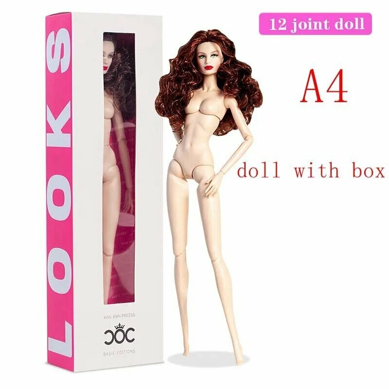 Мода 12 дюймов Супермодель 1/6 BJD Кукла, коллекционная кукла-модель в наряде для игр и оформления коллекции