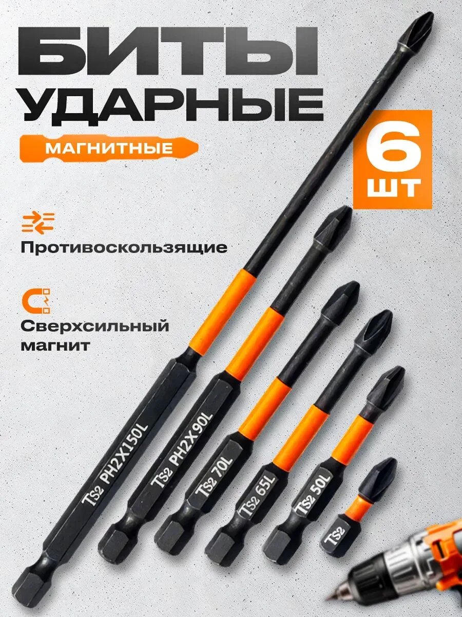Биты для шуруповёрта