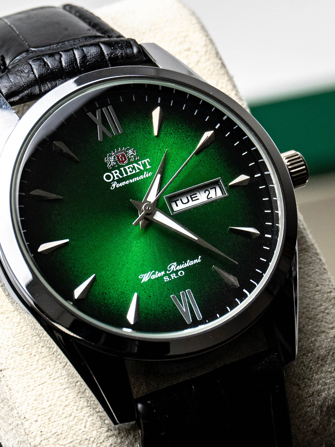 Наручные часы ORIENT Классика, 331733 серебристый/черный — фото 1