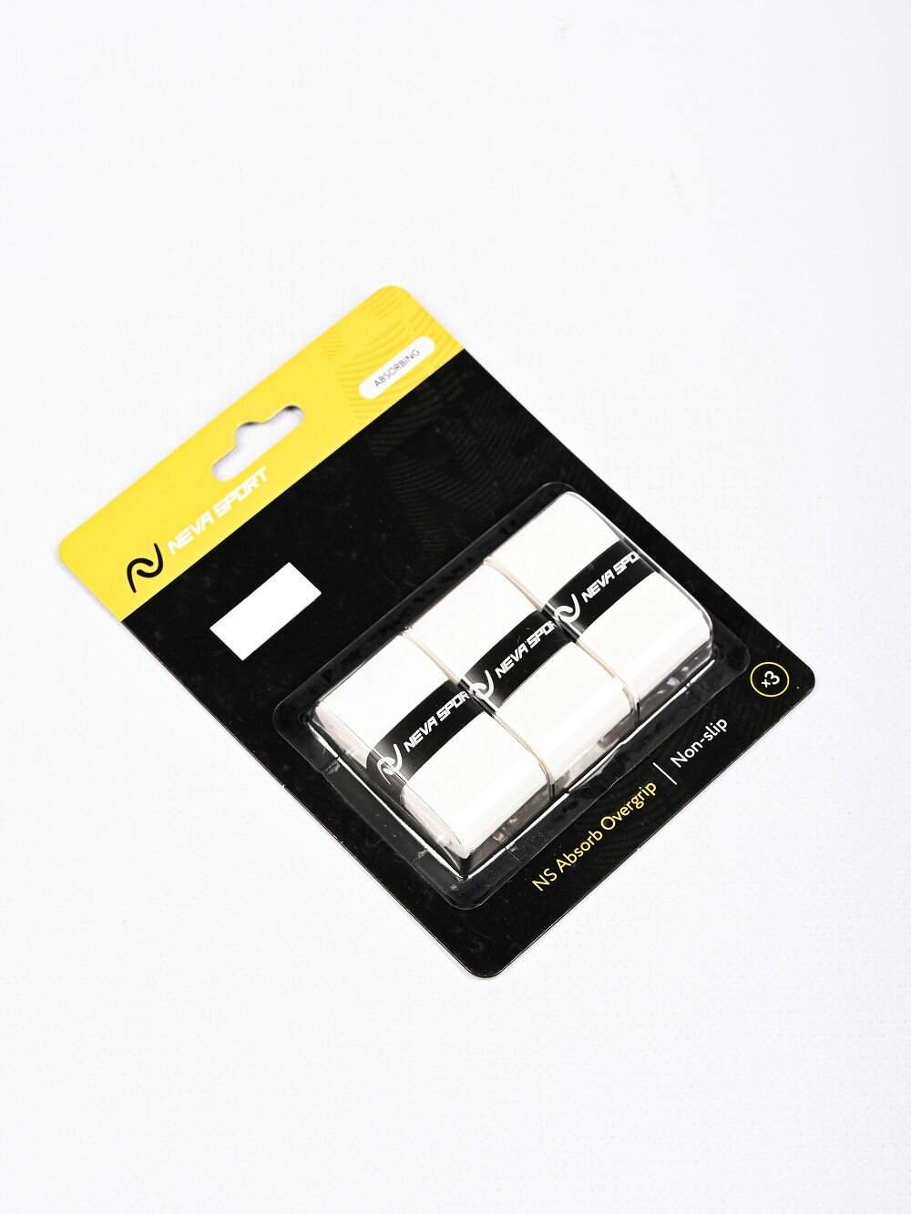 Овергрип NEVA SPORT ABSORBING белый (3 шт.) — фото 1