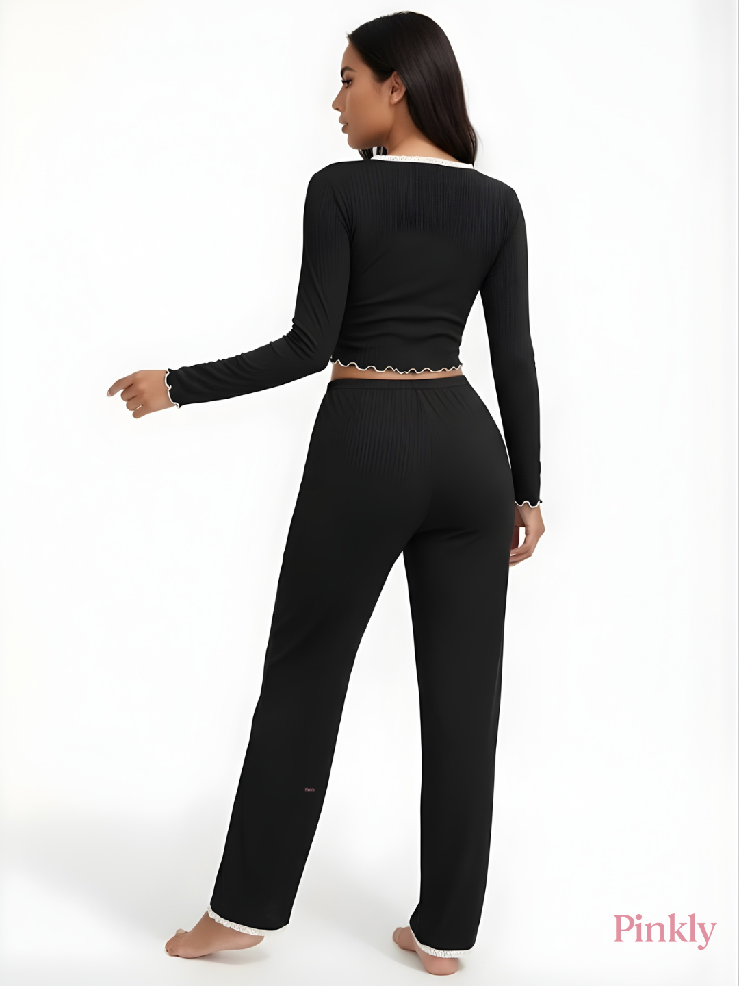 Пижама , размер s, черная — фото 1