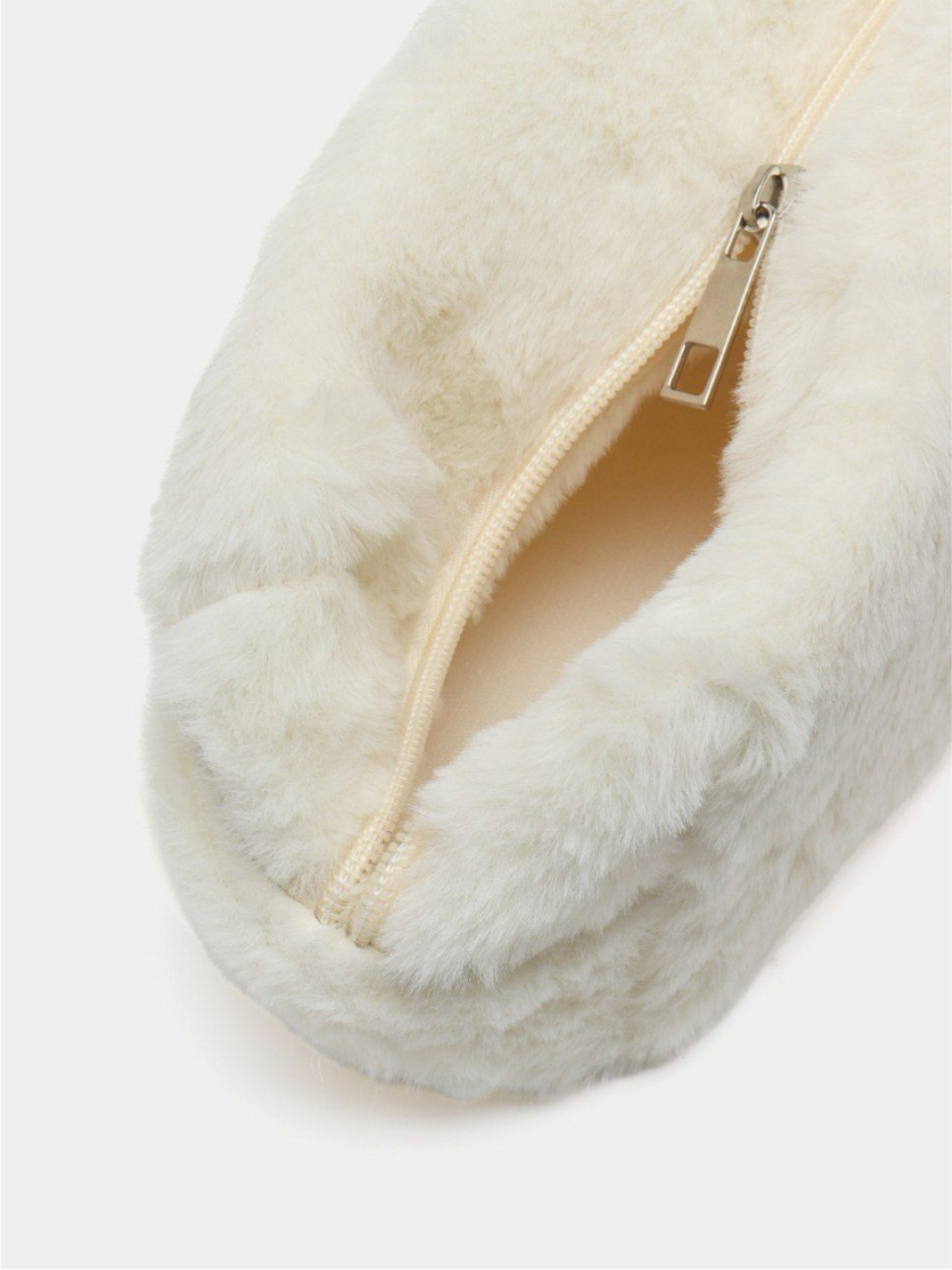 Косметичка ширина: 10 см., высота: 10 см., длина: 17 см., , белый — фото 1