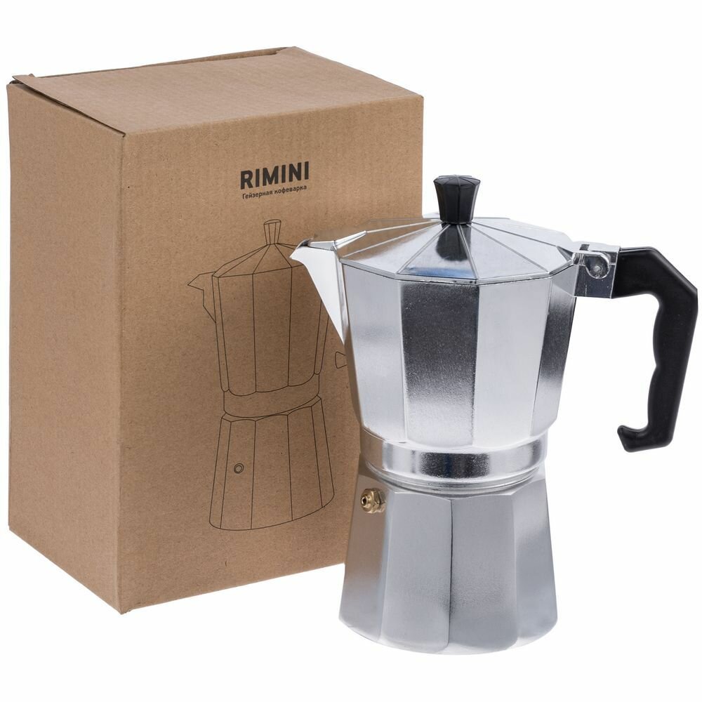 Гейзерная кофеварка Rimini, в коробке, Molti