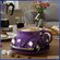 Кружка-автомобиль 1 шт. Фиолетовая керамическая чашка в форме Volkswagen Beetle ...