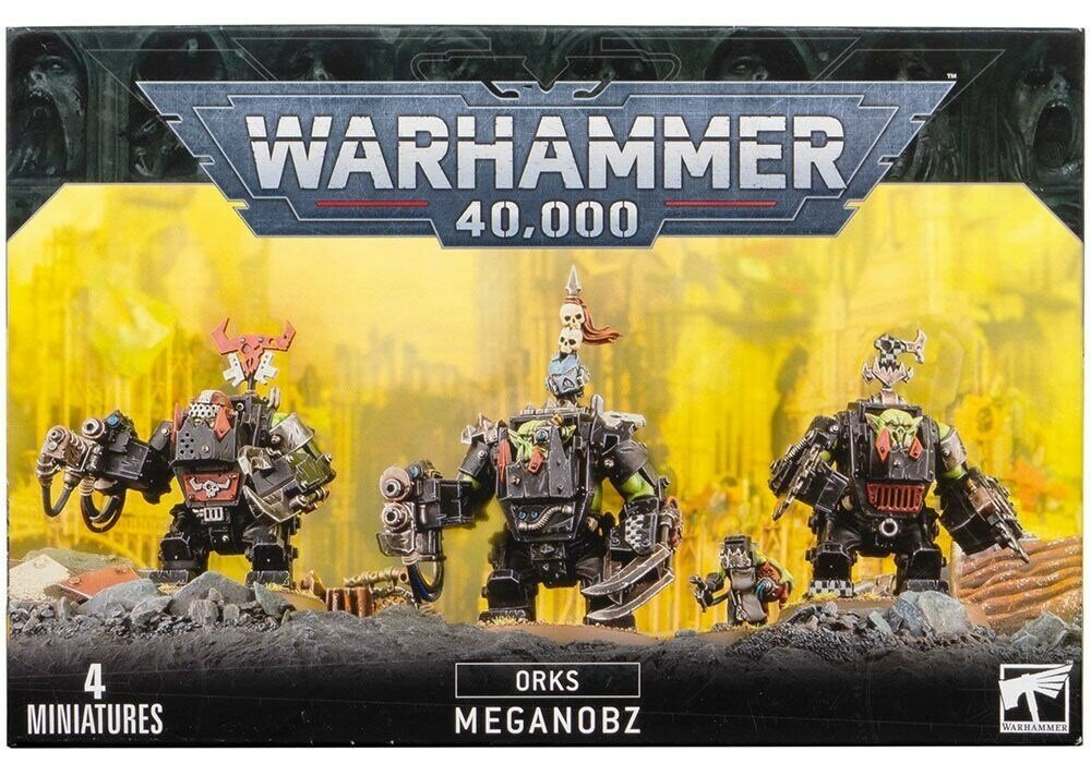 Набор миниатюр Orks: Meganobz Warhammer 40000