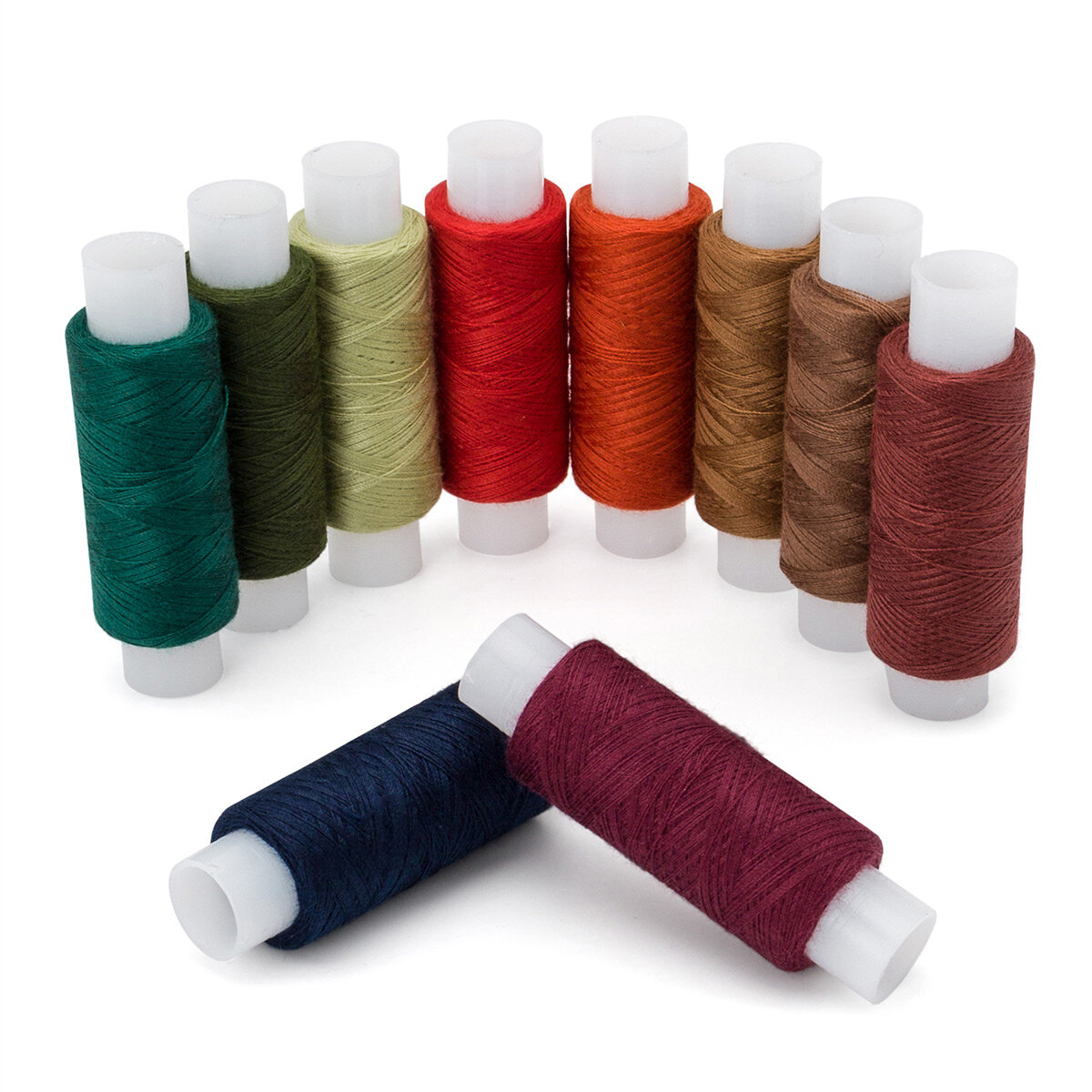 Набор швейных ниток 50/2, 200м, ассорти №170, 10шт/упак, Astra&Craft