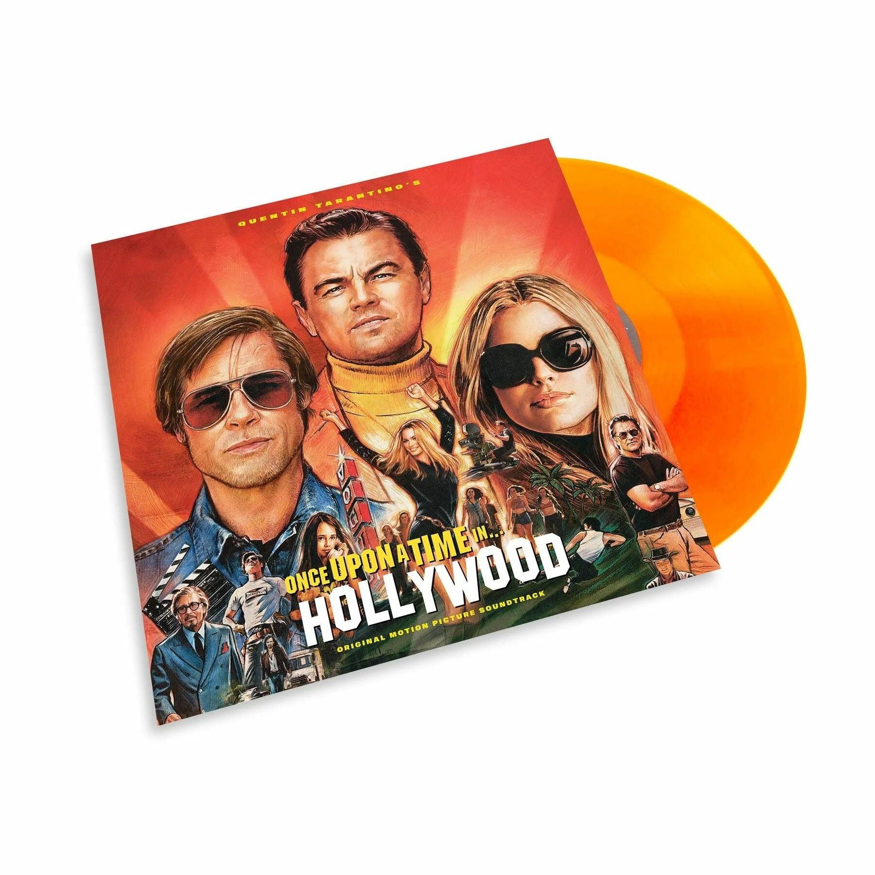 Виниловая пластинка OST "Once Upon A Time In Hollywood" (2LP, 2019, Columbia) orange