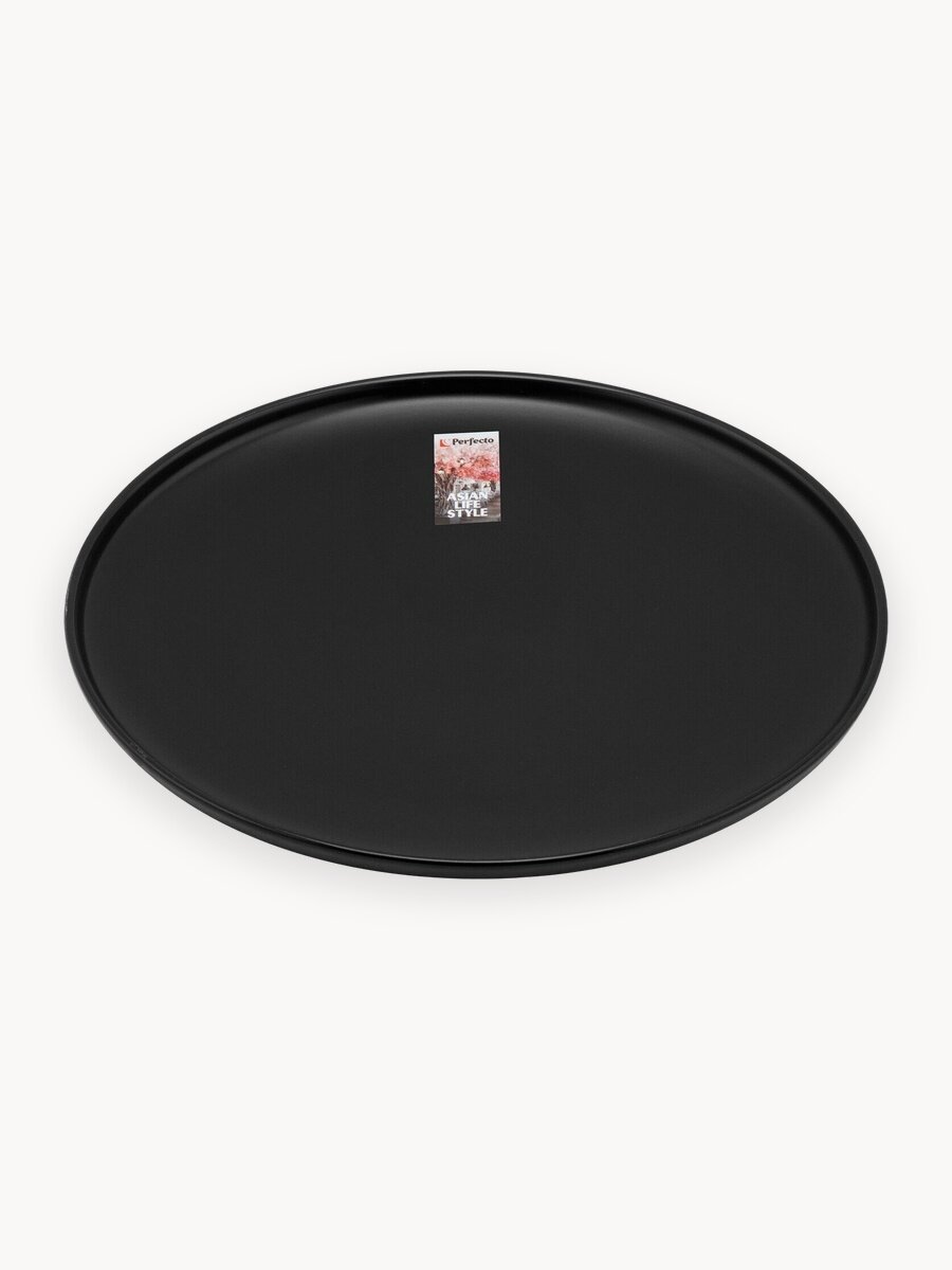 Тарелка керамическая обеденная PERFECTO LINEA Asian черный 17-122628