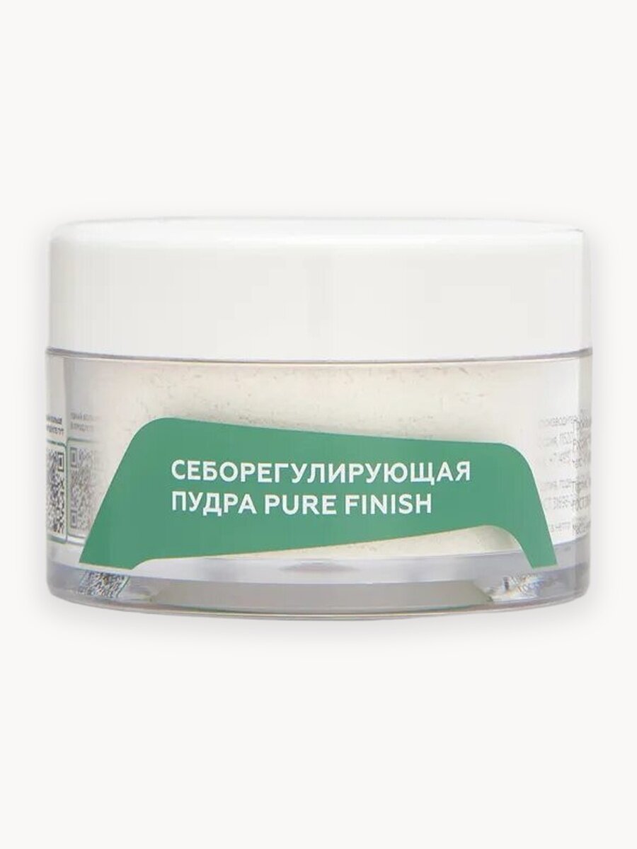 Гельтек Себорегулирующая пудра для лица матирующая Pure Finish, 10 гр